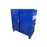 Double Door Locking Metal Cabinet 60"x24"x64"