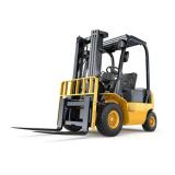 Forklift is available to assist in loading.