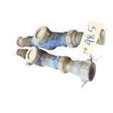 2 Water Meters 26.5”L 27.5”L.