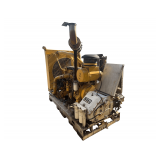 CAT C13 Skid Mounted Engine - 895 HP hours - Flow HP End - With Job Box of Part and Accessories