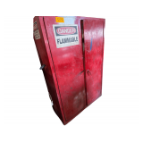 2 Door Metal Cabinet 44"x18"x65"