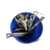 Bucket of Various Wrenches