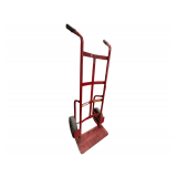 Solid Wheel Hand Truck 50" Tall