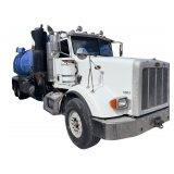 2010 Peterbilt GapVax Vacuum Truck - 6605 - Odometer: 385,910 Miles - 7,760 PTO Hours - Cummins Diesel ISX 485 Engine - Includes 10,000 PSI Pressure Washer
