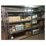 (2) 8ft tall x 6ft wide steel shelves (contents not included)