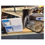 RaiN Caps - Mirrors 9x6" & 7x6" - Pump Switch