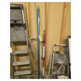 Aluminum Threaded pole for broom or concrete finishing