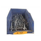 Bin of Various Wrenches