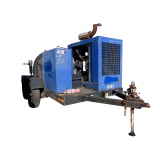 1995 National Trailer Pump Trailer - Cummins Engine - 40k PSI Flow Pump - 9,001 Operating Hours, NOT Idle Hours