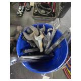 Bucket of Various Wrenches