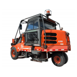 2008 Elgin Pelican NP 3-Wheel Broom Sweeper - Odometer: 57,039 Miles - 9,556 Engine Hours