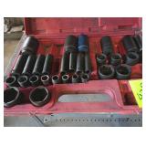 ATD Incomplete Socket Set- 1/2" drive Impact sockets