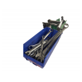 Approximately 20 Wrenches with 2 Hammers and Files
