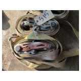 3 Heavy Duty Ratchet Straps