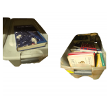 2 Bins of Various Books