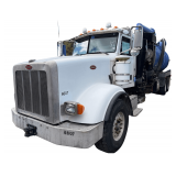 2010 Peterbilt Hydro Demolition GapVax Vacuum Truck - 6607 - Odometer: 143,831 Miles - 1,480 Water Pump Hours - Cummins Diesel ISX 485 Engine