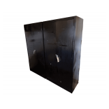 2 Steel Cabinets 30”L. X 18”D. X 72”W.