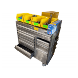 Rolling Tool Box Plus Contents41"x19"x41"