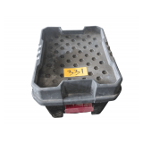 Container containing Manual Caulking Gun, Various Hardware Supplies, Etc.
