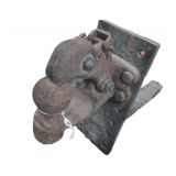 Combination Pintle Hook Hitch Ball Mount