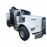 2013 Kenworth Hydro Demolition GapVax Vacuum Truck w/ Hydraulic Boom - 6608 - Odometer: 134,523 Miles - 1,825 Vacuum Hours - Cummins Diesel ISX 15-485 Engine - Boom Cylinder Needs Replaced - Won
