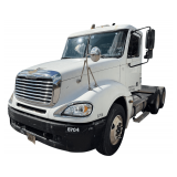 2004 Freightliner Semi Truck Tractor - 6704 - Odometer: 394,708 Miles - 15,131 Hours - Detroit Diesel Series 60, 14.0L Engine - Exhaust & Trans Leak Due to Bad Heat Exchanger