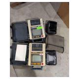 Assortment of Megger Testing Equipment, Defective