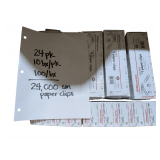 24,000 Office Depot Small Paper Clips, New