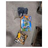 Dennis Basso Bear, Zebra Pool and Leopard Pillow