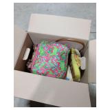 Box of Shoes/Bags for eBay, Toms, Longaberger, La Plume, Lilly Pulitzer and Others
