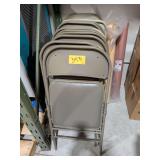 17 Metal Folding Chairs