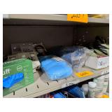 Safety Items - goggles , Face Shields , Gloves - 2 Mop Heads