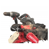 Electric Craftsman Belt Sander with Porter Cable Cordless Drill and Circular Saw with Charger