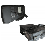 Stebco Rolling Carring Case, New Model 261710BLK and Leather Briefcase
