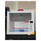 (4) HeartStation Compact Surface-Mount AED Cabinet with Audible Alarm and Strobe Light
