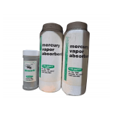 Mercury Vapor Absorbent