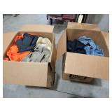 2 Large Boxes of Assorted Jackets