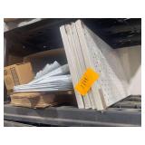 4 Ikea Peg Boards with Some 4" x 4" x 4" Boxes