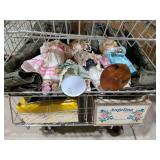 Assortment of Porcelain Dolls