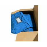 10 Fire-Block Fire Resistant Locking Style Bag 16x16x7, Navy. New Old Stock.