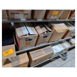 5 Boxes of Clothes and Other Items Listed on eBay -Middle Shelf of Cart