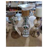3 Pillar Candle Holders 12"