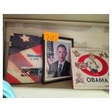 A to Z Guide to Washington Politics Book -  Note Book - 8 x 10 Obama Photo