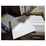 12 Reams of White Copy Paper and 22 Pkgs of Business Stickers