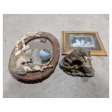 Wolf Mirror, Photo, Ornament and Display Piece