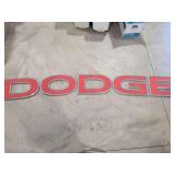 DODGE Dealership Plastic Signage Lettering - Approx 25.5"x15.5" Each