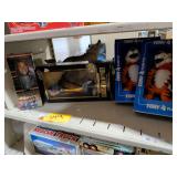 (2) Tony the Tiger Plush Toys, NSYNC Justin Timberlake Bobblehead, Leaders of the World - Benjamin Franklin Doll