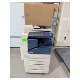 Xerox WorkCentre 5330 Multi Function Printer. Comes with box of assorted New Toner and Parts. Printer should work, but is missing a drum. Powers on, but unable to further test.