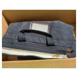 4 Fire-Block Fire Resistant Locking Style Bag 16x16x7, Black, New Old Stock.