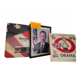 A to Z Guide to Washington Politics Book -  Note Book - 8 x 10 Obama Photo